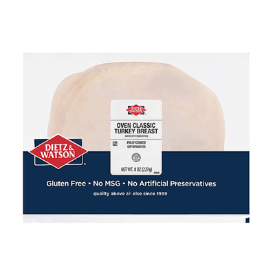 Dietz & Watson Oven Classic Turkey Breast 8 oz