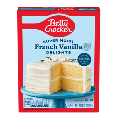Betty Crocker French Vanilla Cake Mix 13.25 oz