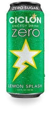 Ciclon Zero Lemon Splash 16.9oz