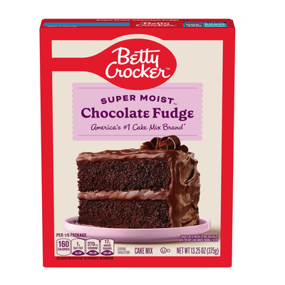 Betty Crocker Chocolate Fudge Cake Mix 13.25 oz