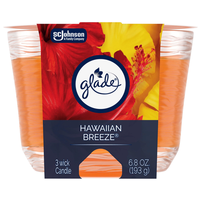 Glade Candle Hawaiian Breeze 6.8 oz