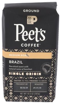 Medium Roast Ground Coffee Peet's Coffee Big Bang - 18 Ounce Bag 18 Ounce Bag Ground Coffee