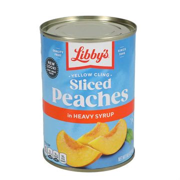 Libby's Peach Slices In Heavy Syrup