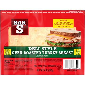 Bar S Deli Style Oven Roasted Turkey Breast