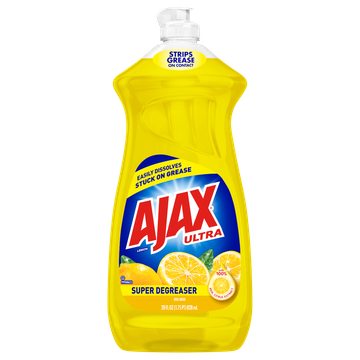Ajax Ultra Super Lemon Degrease Dishwashing Liquid