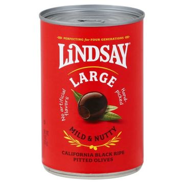Lindsay Large Black Ripe Pitted Olives