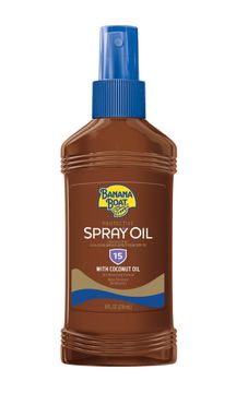 Banana Boat Deep Tanning Oil Sunscreen Pump Spray SPF 15