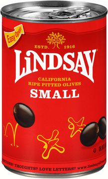 Lindsay Small Black Ripe Pitted Olives