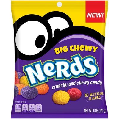 Nerds Big Chewy Candy 6 Oz. Bag