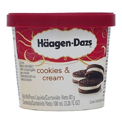 Haagen Dazs Cookies & Cream 100ml