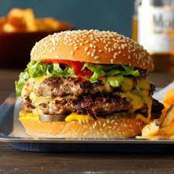 Burger with Beef