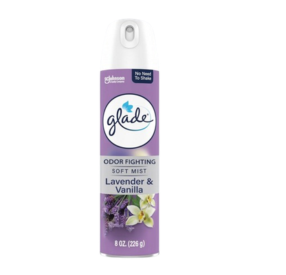 Glade Air Freshener Room Spray, Lavender & Vanilla Scent