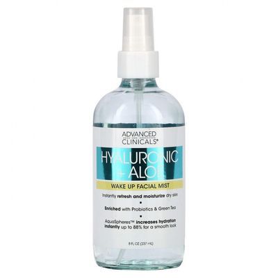 Advanced Clinicals Hyaluronic + Aloe Mist