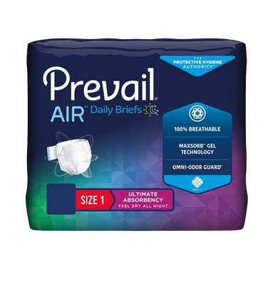 Prevail Air Plus Brief Medium 20ct