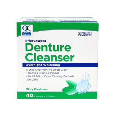 Qc Denture Cleaner Tablets O/w 40s