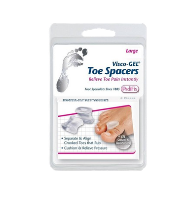 Pedifix Vg Toe Spacers 2pk Large