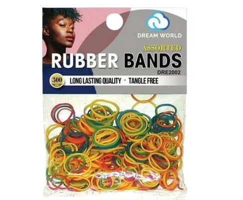 Dream World Rubber Bands Asst Colors