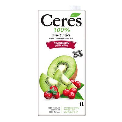 Ceres Cranberry N Kiwi 1l