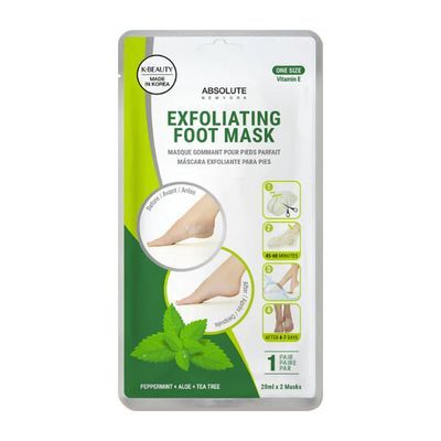 Exfoliating Foot Mask Peppermint/aloe/te