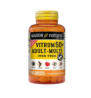 Mason Natural Vitrum Adult 50+ 100 Caps