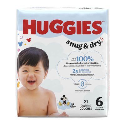 Huggies Snug & Dry Size 6 21 ct