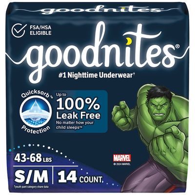Huggies Diapers Goodnites Boy Small/medium