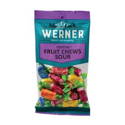 Werner Tootsie Fruit Chews Sour 4oz