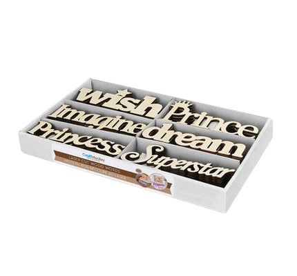 Wood Craft Laser Cut Words