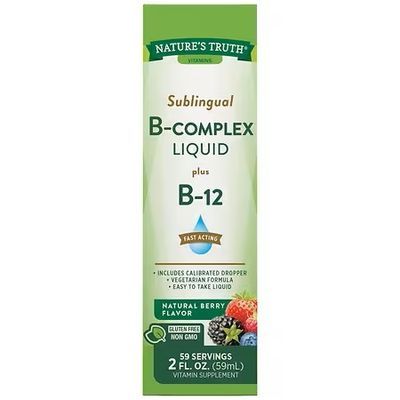 Ntruth Sublingual B Complex Liq B12 2oz