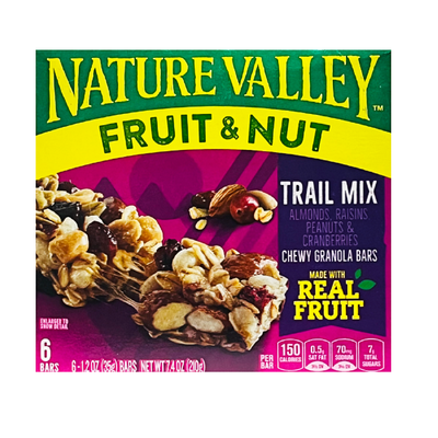 Nature Valley Fruit & Nut Trail Mix Bars