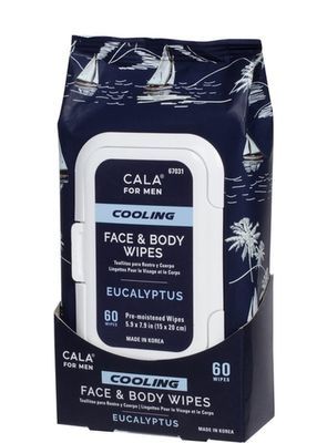 Cala Cooling Face & Body Wipes