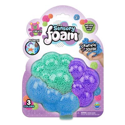 Orb Sensory Foam 3 Colour Asst