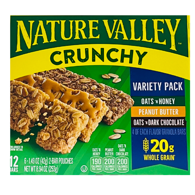 Nature Valley Crunchy Bars Variety Pack