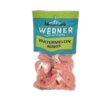 Werner Watermelon Rings 6.5oz