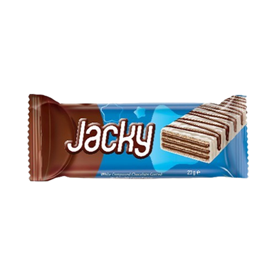 Jacky Wafer White Choco 20g