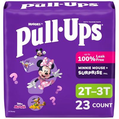 Pull-Ups Girls Potty Training Pants, Size 2T-3T, 23 Count