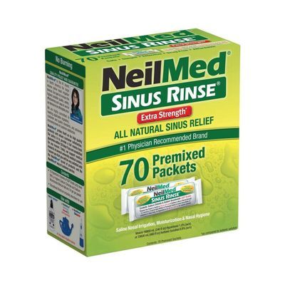Neilmed Sinus Rinse All Nat Packets 70s