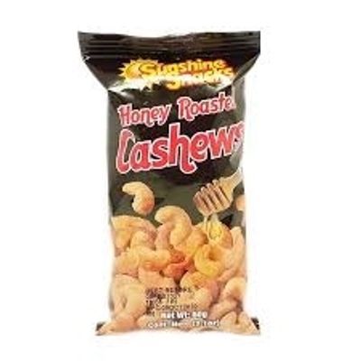 Sunshine S Honey Roasted Cashew Nuts 60g