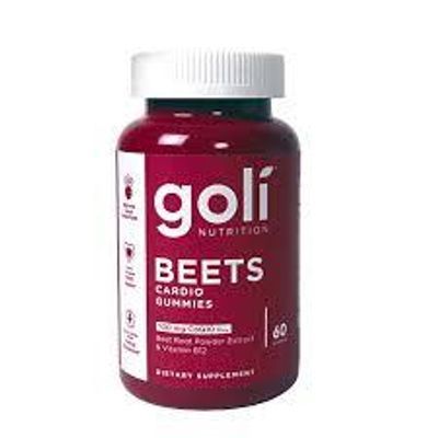 Goli Nutrition Beets Cardio Gummies 60pc