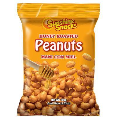 Sunshine Honey Roasted Peanuts 105g