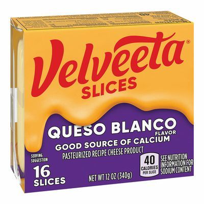 Velveeta Queso Blanco Rebanado