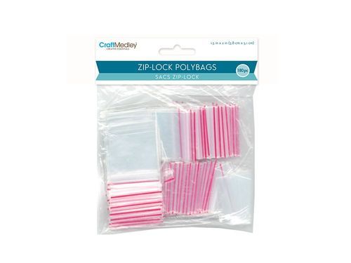 Zip Lock Polybags 180pc