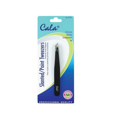 Cala Slanted/Pointed Tweezer