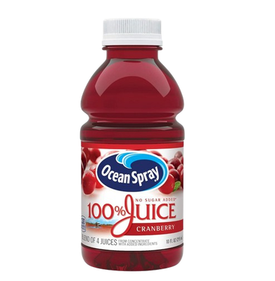 Ocean Spray 100% Cranberry Juice 10oz