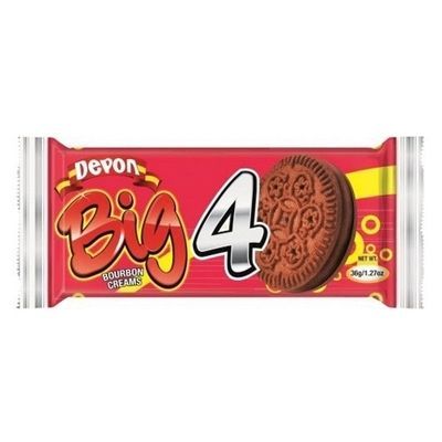 Devon Big 4 Bourbon Creams 36g