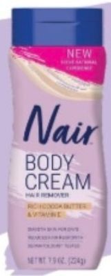 Body Cream Hair Remover Rich Cocoa Butter And Vitamin E