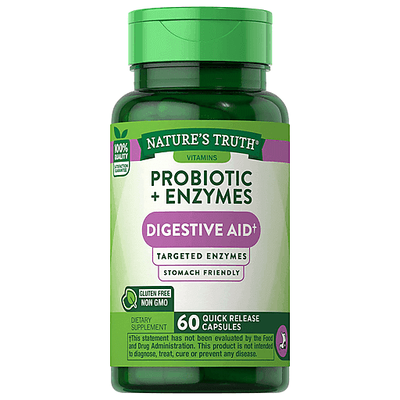 Natures Truth Probiotic & Enzymes 60caps
