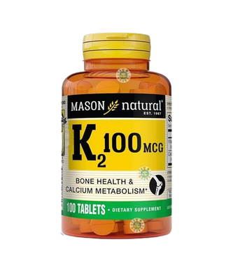 Mason Natural K2 100mcg 100s