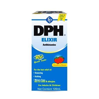 Dph Elixer Strawberry Adult 120ml