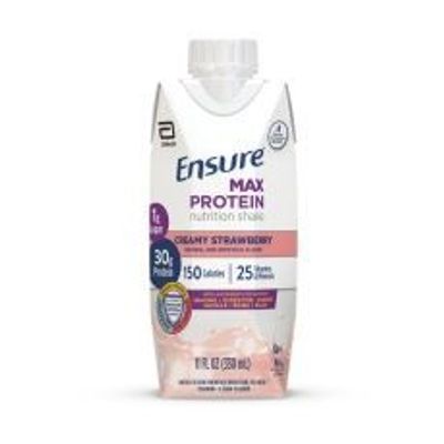 Ensure Max Protein Creamy Strawberr 11oz
